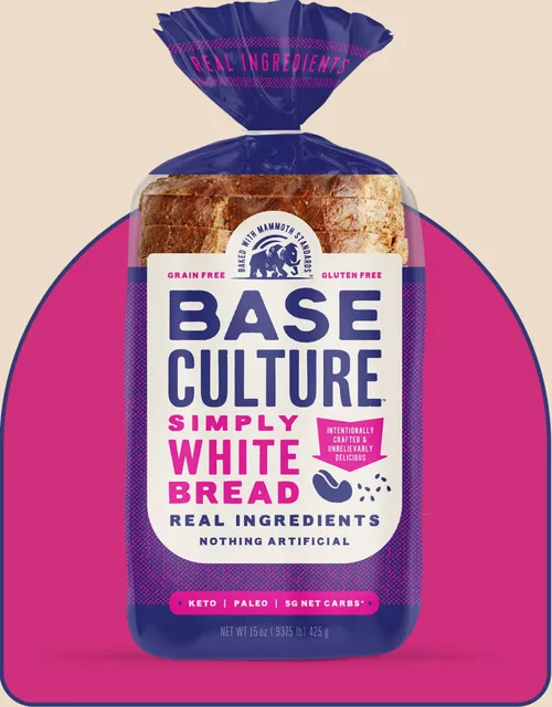 Base Culture Simply White Bread
