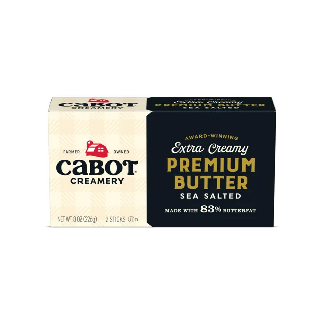 Cabot Creamery Extra Creamy Sea Salted Butter