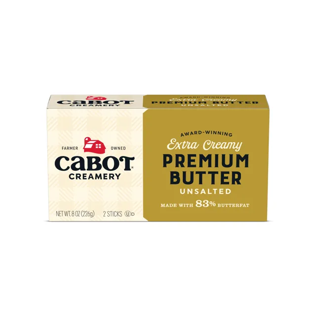 Cabot Creamery Extra Creamy Unsalted Butter