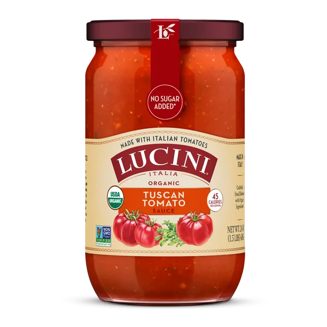 Lucini Organic Tuscan Tomato Sauce (24oz)