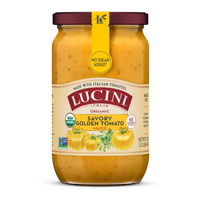 Lucini Organic Savory Golden Tomato Sauce