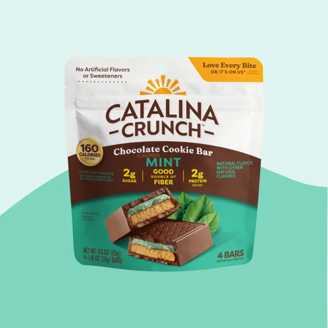 Catalina Crunch Mint Chocolate Cookie Bars
