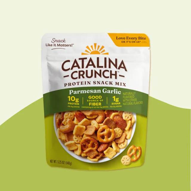 Catalina Crunch Parmesan Garlic Snack Mix