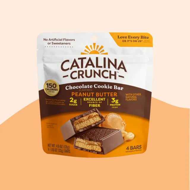 Catalina Crunch Peanut Butter Chocolate Cookie Bars