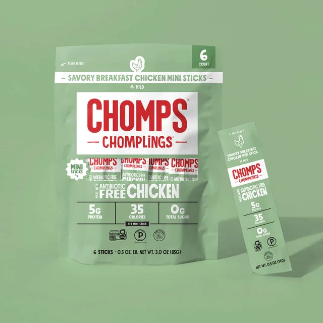Chomps 6 ct. Savory Breakfast Chicken Chomplings
