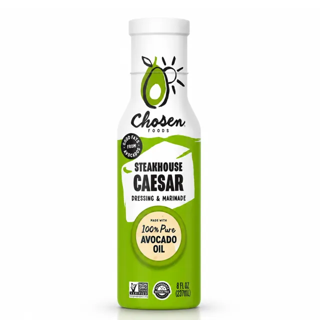 Chosen Foods Caesar Salad Dressing 8 Fl Oz