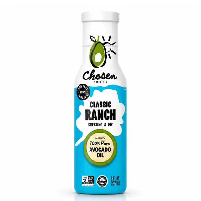 Chosen Foods Classic Ranch Salad Dressing 8 Fl Oz