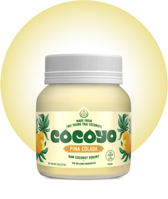 GT’s Living Foods COCOYO Living Coconut Yogurt, Piña Colada