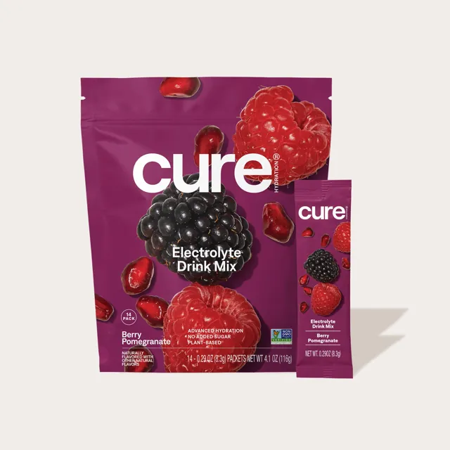 Cure Hydrating Electrolyte Mix Berry Pomegranate