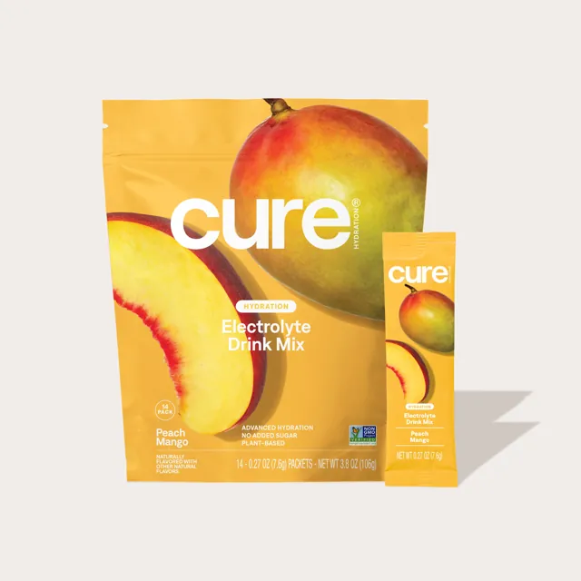Cure Hydrating Electrolyte Mix Peach Mango