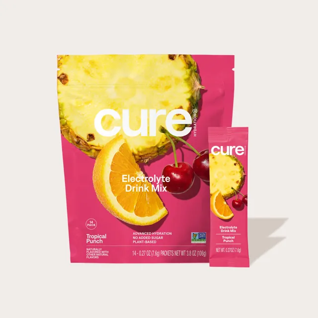 Cure Hydrating Electrolyte Mix Tropical Punch