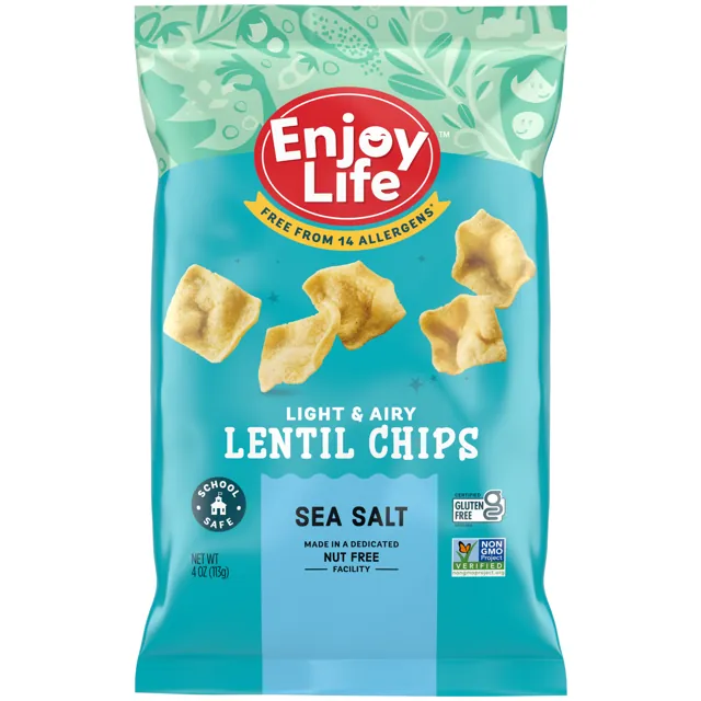 Enjoy Life Foods Lentil Chips | Sea Salt