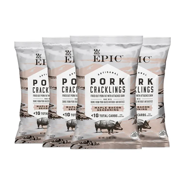 EPIC Maple Bacon Pork Cracklings
