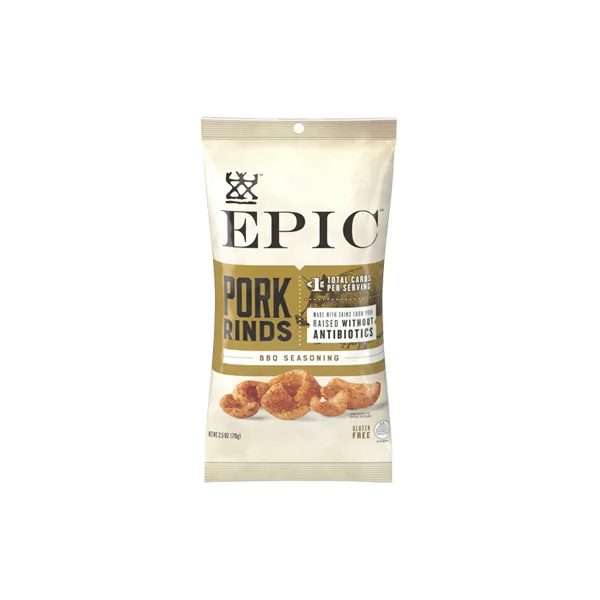 EPIC Texas BBQ Pork Rinds (Box of 12)