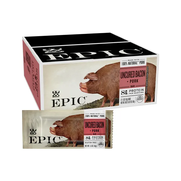 EPIC Uncured Bacon + Pork Bar