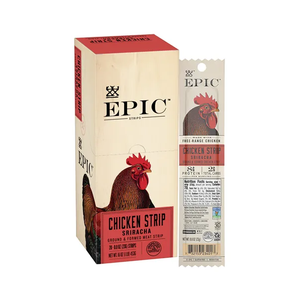 EPIC Chicken Sriracha Snack Strips