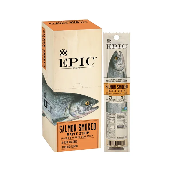 EPIC Smoked Salmon Snack Strips