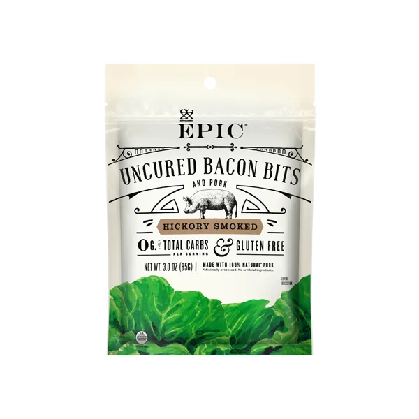 EPIC Hickory Smoked Bacon Topper Bits (1) 3OZ Bag