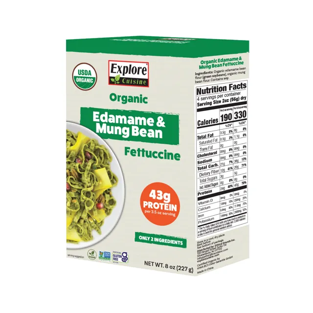 Explore Cuisine Edamame & Mung Bean Fettuccine