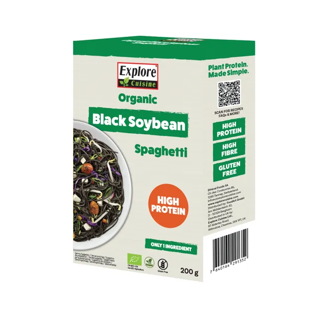 Explore Cuisine Organic Black Soybean Spaghetti