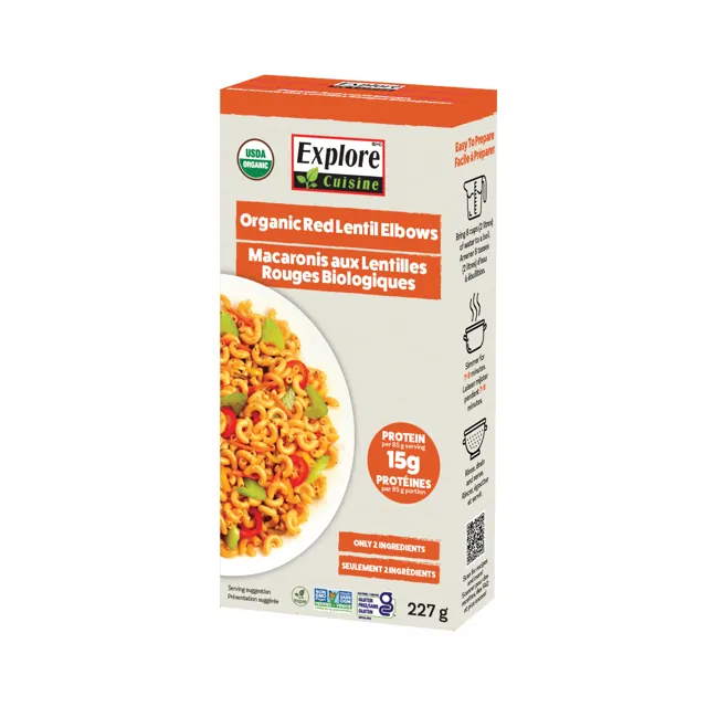 Explore Cuisine Organic Red Lentil Elbows