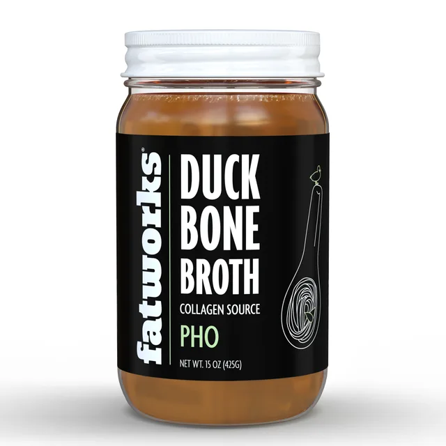 Fatworks Cage Free Duck Bone Broth- Pho Flavor