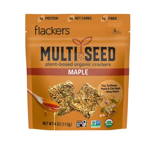 Flackers Maple Multi Seed Crackers