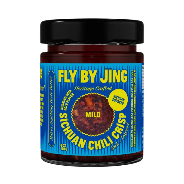 Fly By Jing Mild Crunchy Garlic Sichuan Chili Crisp
