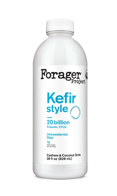 Forager Project Unsweetened Plain Cashew & Coconut Kefir Style Drink