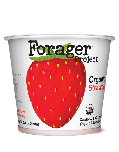 Forager Project Strawberry Cashew & Coconut Yogurt