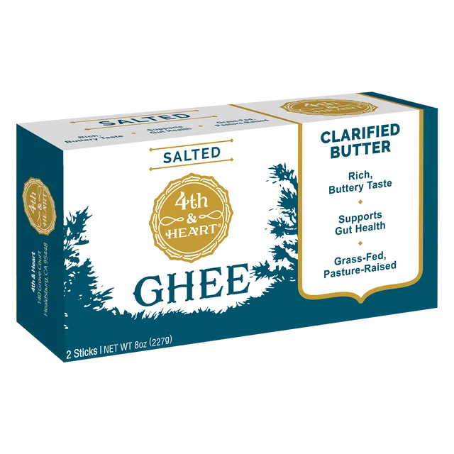 4th & Heart Ghee Butter Sticks: Salted