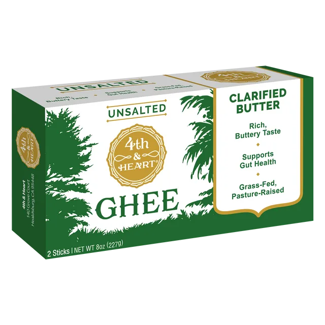 4th & Heart Ghee Butter Sticks: Unsalted