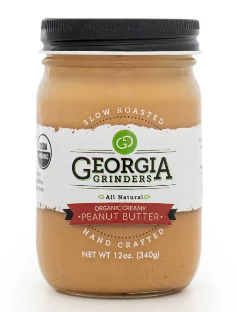Georgia Grinders Organic Creamy Peanut Butter