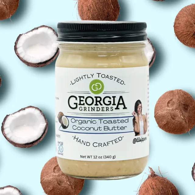 Georgia Grinders Organic Toasted Coconut Butter x @lilsipper