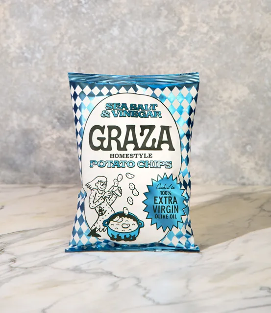 Graza Sea Salt & Vinegar Olive Oil Potato Chips