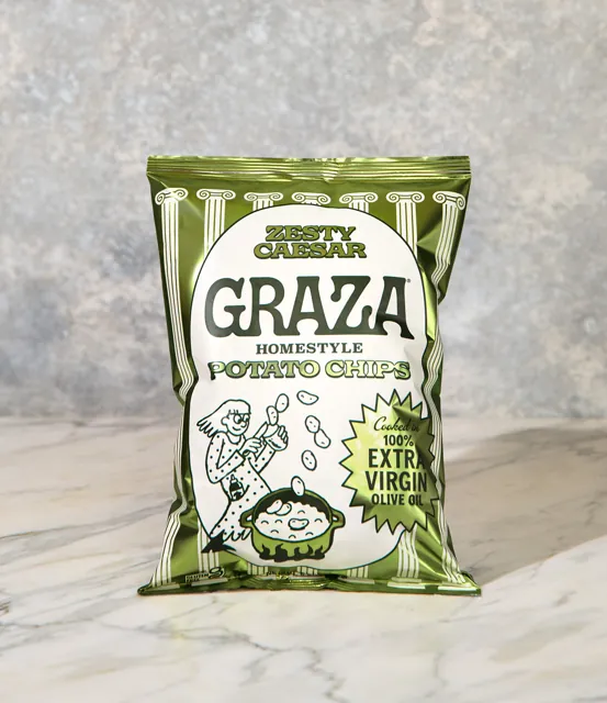 Graza Zesty Caesar Olive Oil Potato Chips
