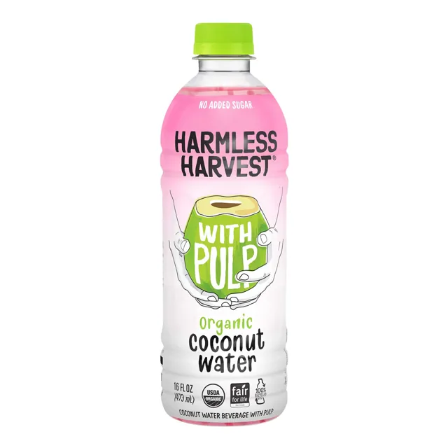 Harmless Harvest Organic Coconut Water with Pulp
