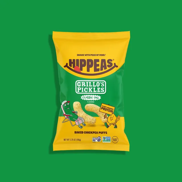 Hippeas Grillo's Dill Pickle Puffs