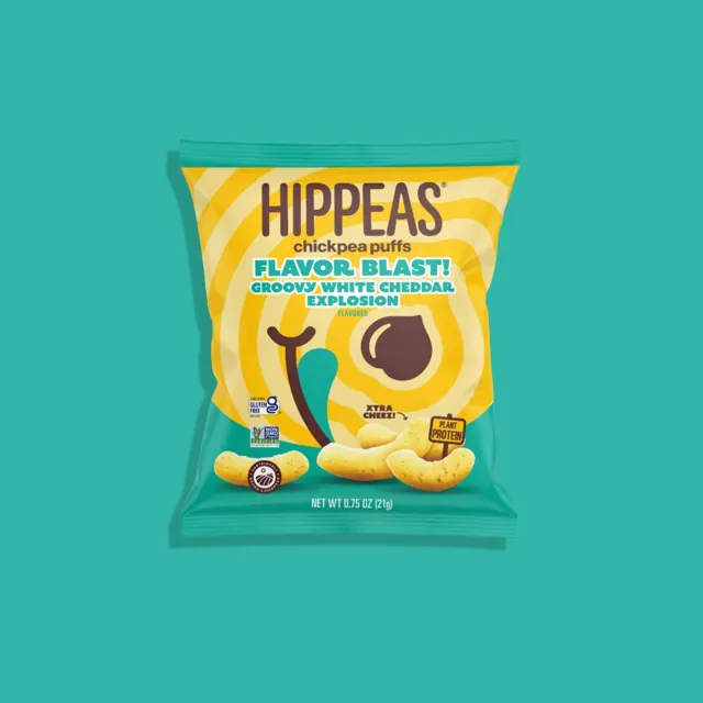 Hippeas Groovy White Cheddar Explosion