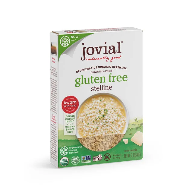 Jovial Organic Gluten Free Brown Rice Stelline