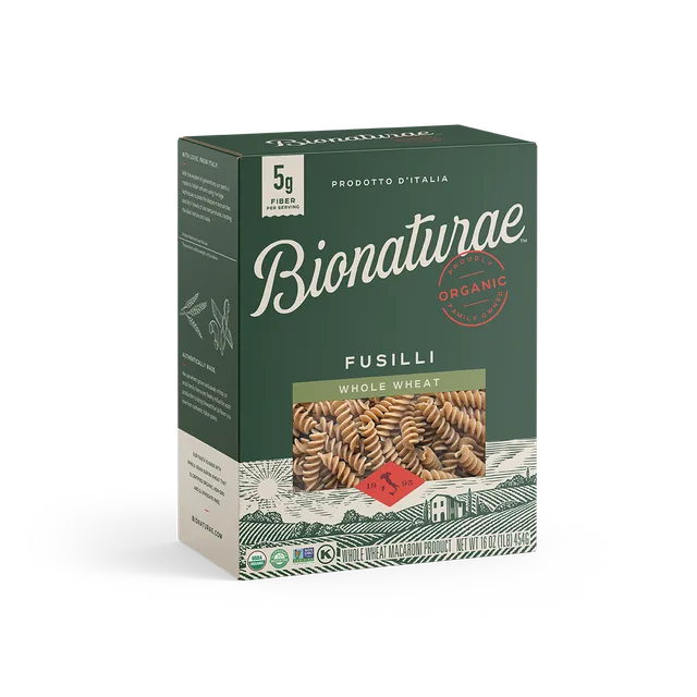 Jovial Organic Whole Wheat Fusilli