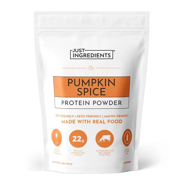 Just Ingredients Pumpkin Spice Protein Powder