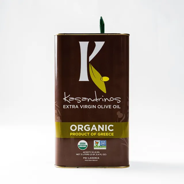Kasandrinos 3L Can - Organic EVOO