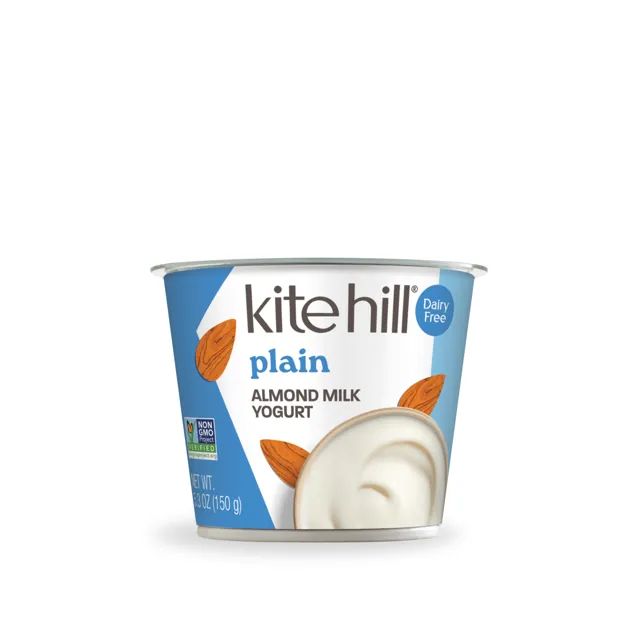 Kite Hill Plain Almond Milk Yogurt 5.3oz