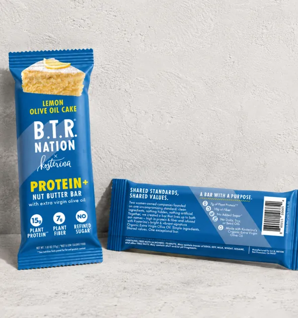 Kosterina Lemon Olive Oil Cake PROTEIN+ Bar