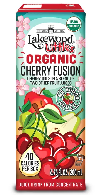 Lakewood Organic Lakewood Littles Organic Cherry Fusion Juice Boxes
