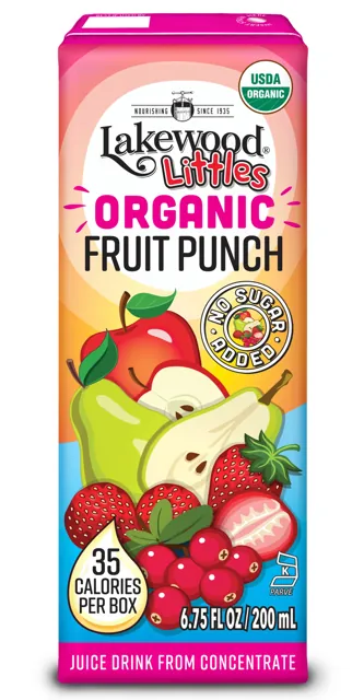 Lakewood Organic Lakewood Littles Organic Fruit Punch Juice Boxes