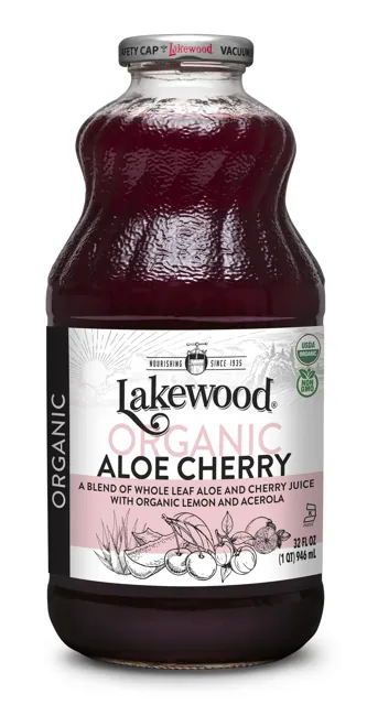 Lakewood Organic Aloe Cherry Juice | 32oz