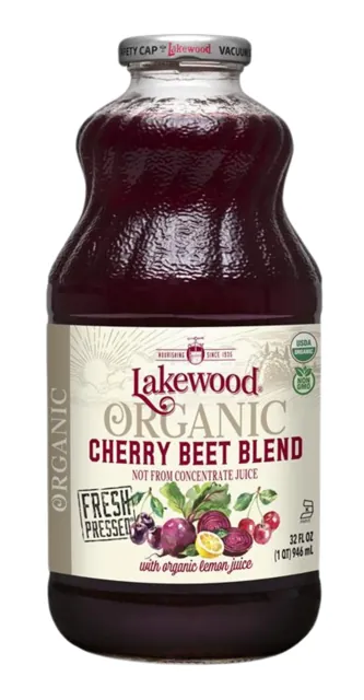 Lakewood Organic Cherry Beet Juice Blend | 32oz