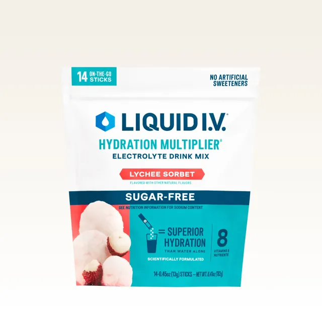 Liquid I.V. Lychee Sorbet Hydration Multiplier® Sugar-Free